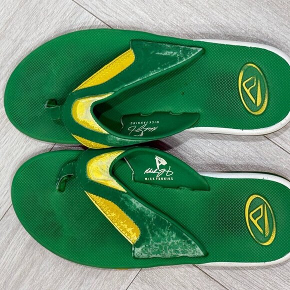 Other - Green Men's Size 10 Flip Flops
